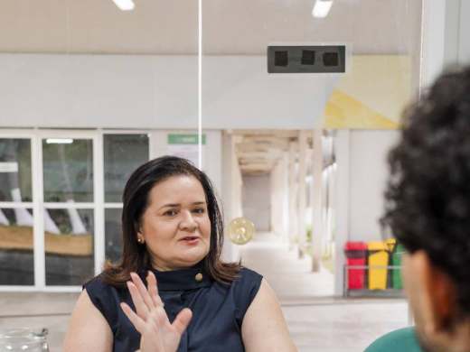Mazé Maia em agenda pelo Ceará