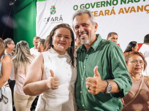 Mazé Maia em agenda pelo Ceará
